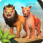 Lion Family Sim Online Logo