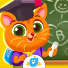 Bubbu School – My Cute Animals Logo