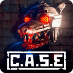 CASE: Animatronics Horror Logo