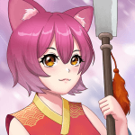 Cat Warrior Girls Logo