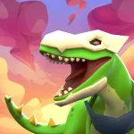 Dino Islands: Collect & Fight Logo