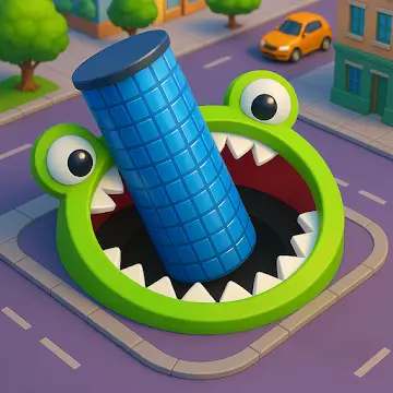 Hole.io MOD APK Logo