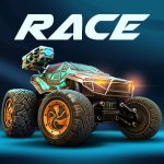 RACE: Rocket Arena Car Extreme Logo