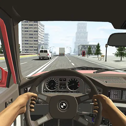 Racing In Car MOD APK Logo