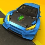 Rallycross Track Racing Logo