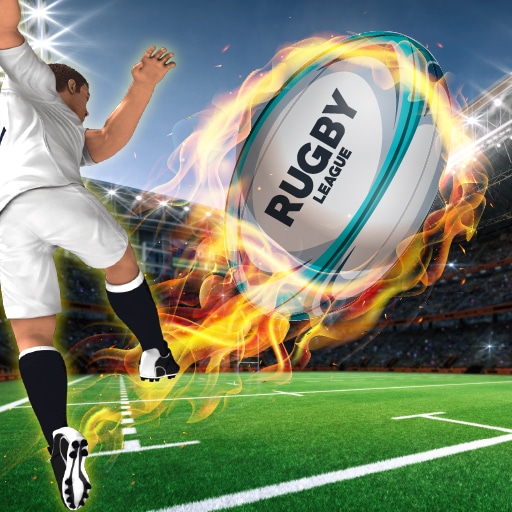 Rugby Kicks Game Logo