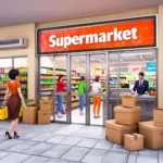 Supermarket Simulator Toymart Logo