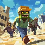 Zombie Voxel Sandbox Icon